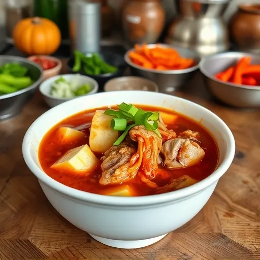 두 번째 섹션: 김치찌개 황금 레시피의 시작, 육수와 김치의 비법 (핵심 해결법)