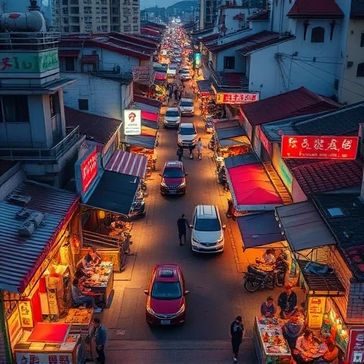 조개구이와 함께 즐기는 첨단 광산의 특별한 밤