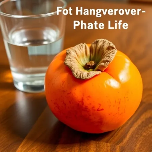 대봉감, 단순한 과일이 아닌 숙취 해소의 비밀 병기!