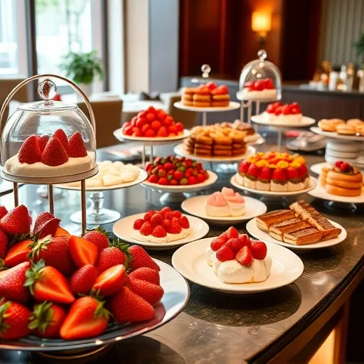 2. 워커힐 더파빌리온 딸기뷔페, 메뉴와 분위기 100% 즐기기