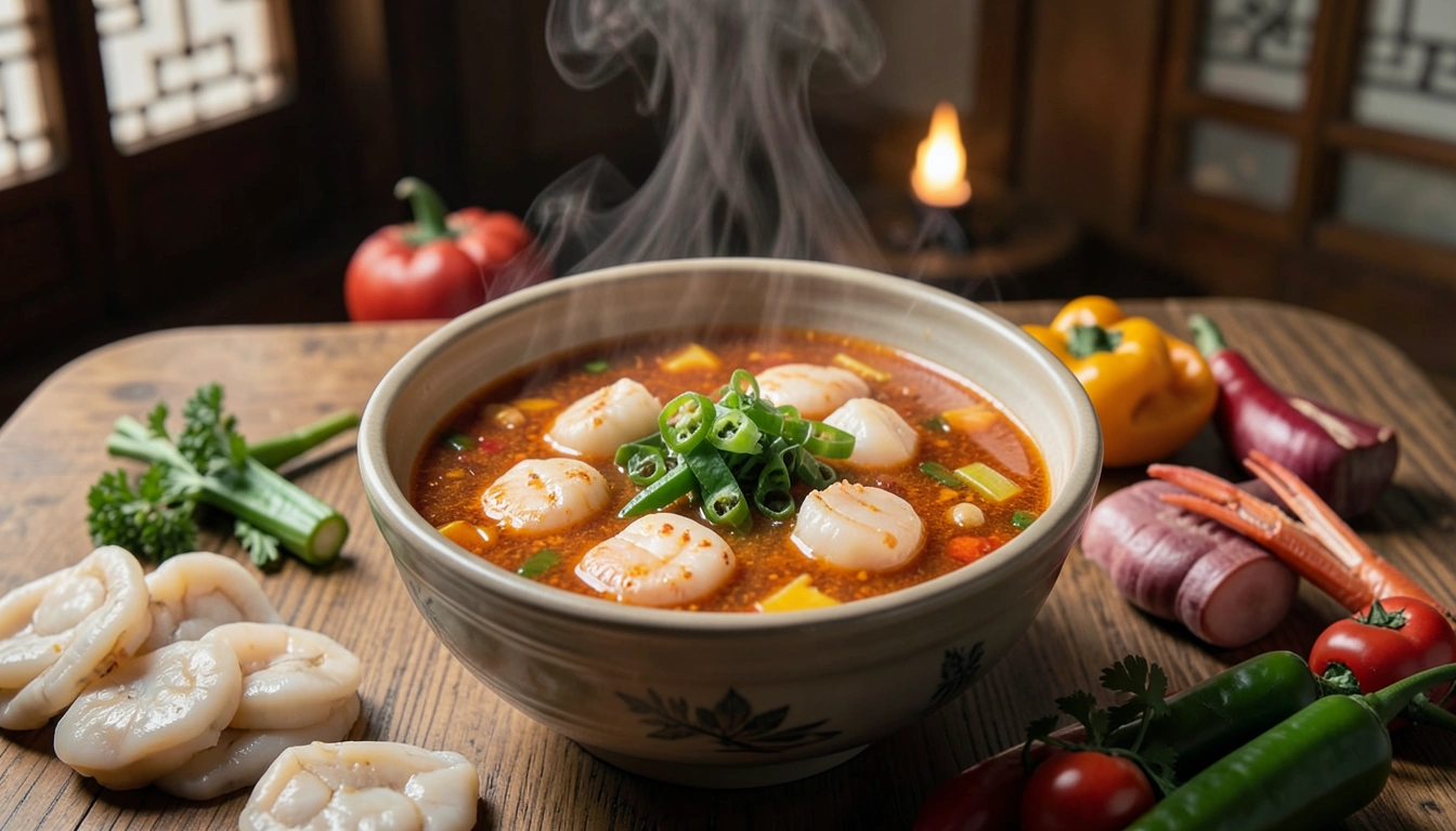 '청양 가리비탕' 황금 육수와 비린내 없는 해감 비법