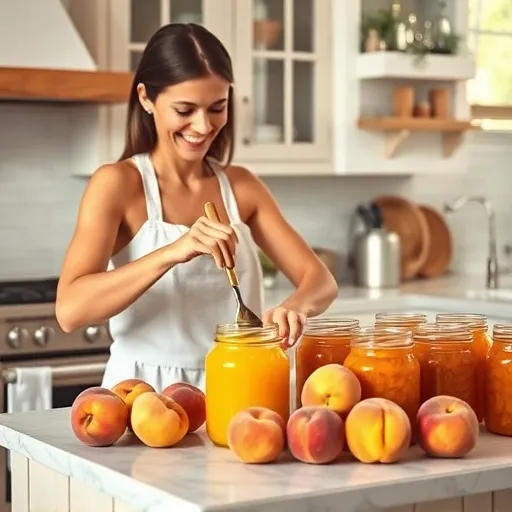 비율의 마법과 특별한 재료: 수제 복숭아잼 맛의 깊이를 더하는 비밀 🗝️
