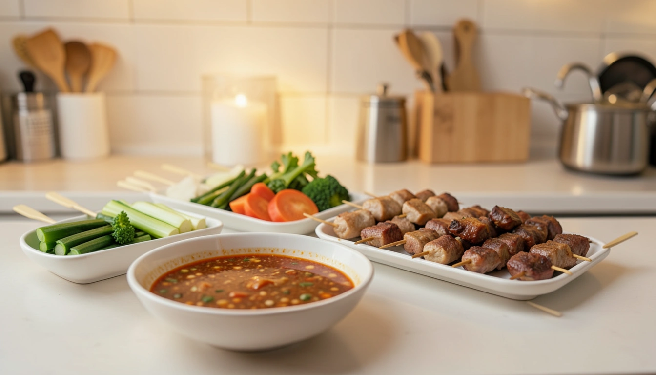 재료별 산적꼬치양념 황금비율: 소고기, 돼지고기, 버섯 완벽 가이드