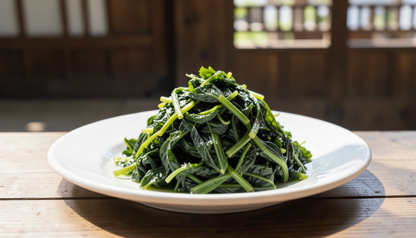 실패 없는 취나물 데치기와 황금 양념 비법 공개