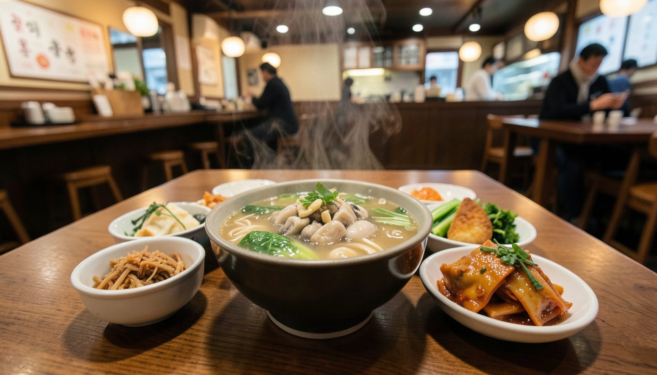 굴국밥과 찰떡궁합! 현지인이 꼽는 필승 반찬 조합은?